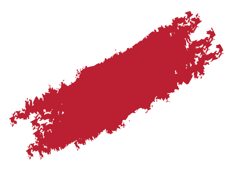 Red Brushstroke
